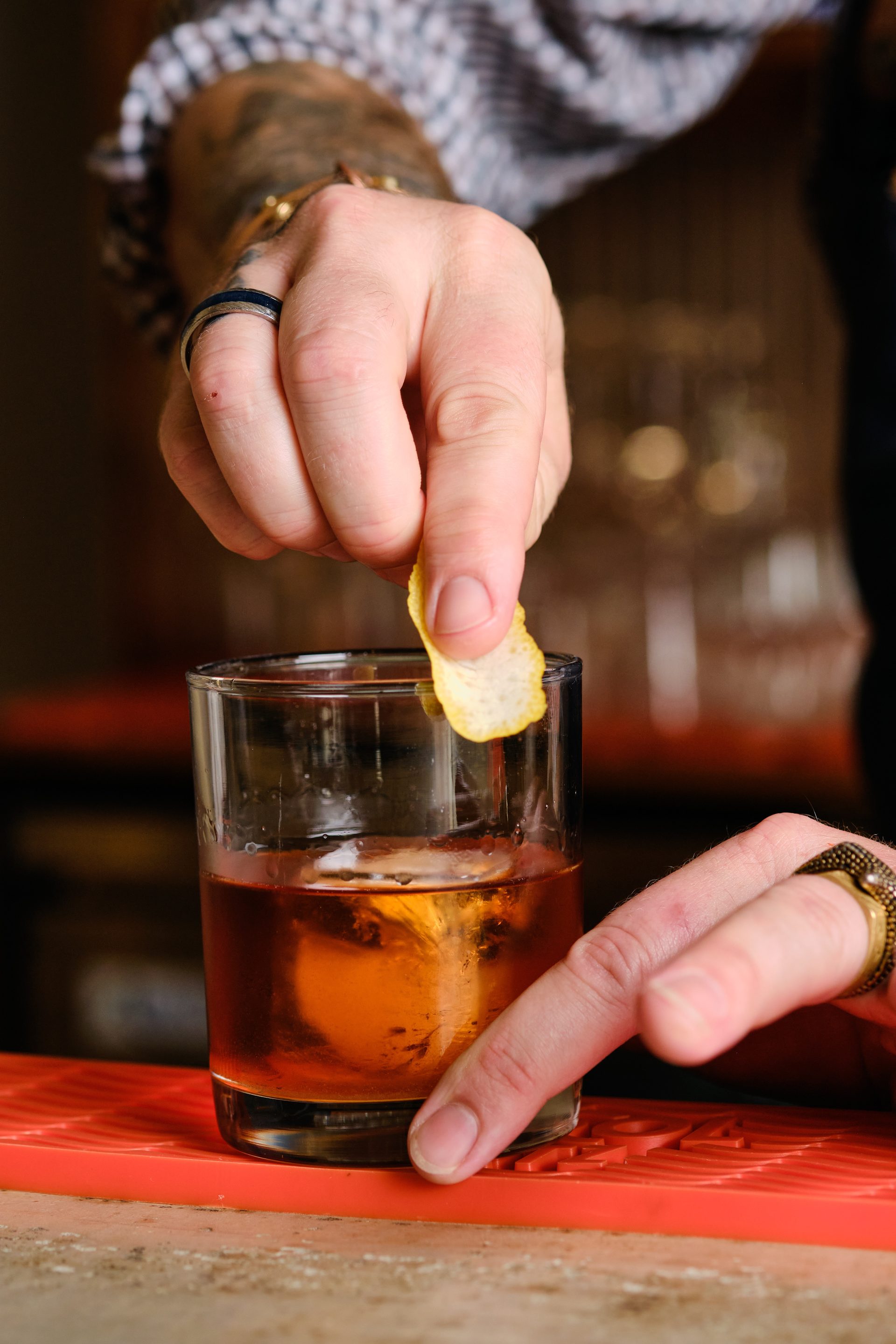 Italian-inspired cocktails and wine